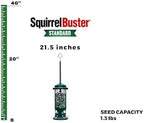 squirrel buster standard truly squirrel-proof bird feeder shown in use