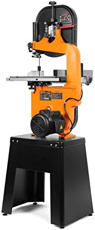 wen industrial band saw, 14-inch, 1 hp dual-voltage, close-up detail