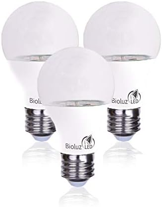 Full Spectrum Grow Light Bulbs for Indoor Plants, A19 9W LED Bulbs Indoor Outdoor Energy-Efficient 3000K Soft White Plant Light Bulbs FCC RoHS Compliant UL Listed