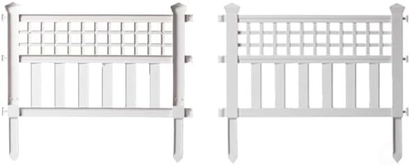 gardenised plastic outdoor decor garden flower edger fence on a desk or shelf