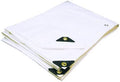 12'x40' extra heavy duty white tarp, main product view