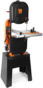 wen industrial band saw, 14-inch, 1 hp dual-voltage shown in use