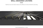 purple leaf louvered pergola 12' x 14' 94as showing dimensions