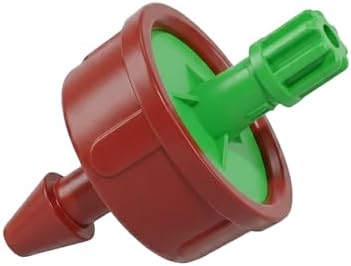 0.25 GPH Pressure Compensating Drippers for 1/4" Tubing, 30pcs | Self-Cleaning Prevents Clogs for Hassle-Free Garden Watering - Constant Flow Ensures Even Coverage Across 1/4" Tubing