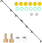 6-nozzle polyethylene boom wand, 7.5 ft atv sprayer, main product view