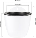 mouyat 10 pcs 7 inch plastic wall mounted shown in use
