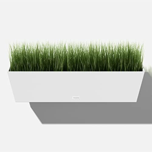 veradek pure series railing planter - tapered window, view 9