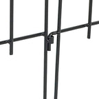 sunnydaze no dig decorative garden fence border, 5 on a desk or shelf