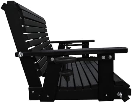 hdpe porch swing with 18/8 stainless steel bolts, view 9