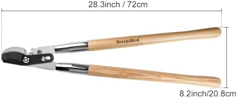 28" garden loppers for tree trimming, heavy duty on a desk or shelf