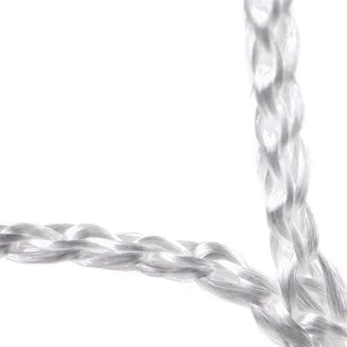 247garden 6x200ft all-season trellis netting w/ 6in square, side view