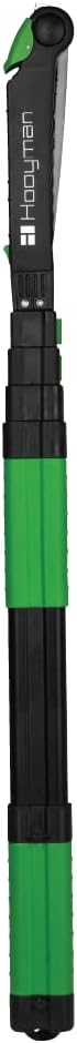 Hooyman Extendable Tree Saw with Compact Design, Detachable Handsaw and Telescoping Pole, No-Slip H-Grip, Impulse Hardened Teeth, and Wrist Lanyard for Tree Trimming, Hunting, Camping, and Outdoors