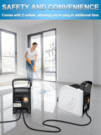 air mover blower fan - floor fan for, front angle view