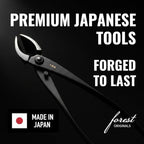 senkichi 8.3" japanese bonsai concave cutter – professional, front angle view