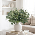 rowfad 135 pcs artificial eucalyptus stems, mixed greenery, main product view