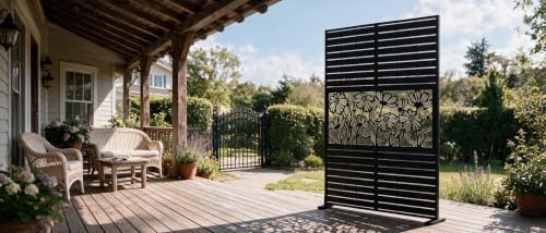 privacy fence screen 6ft metal, package contents