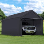 caravan canopy domain 10 x 20 ft car, side view
