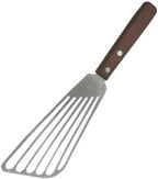 Winco Fish Spatula with Wooden Handle