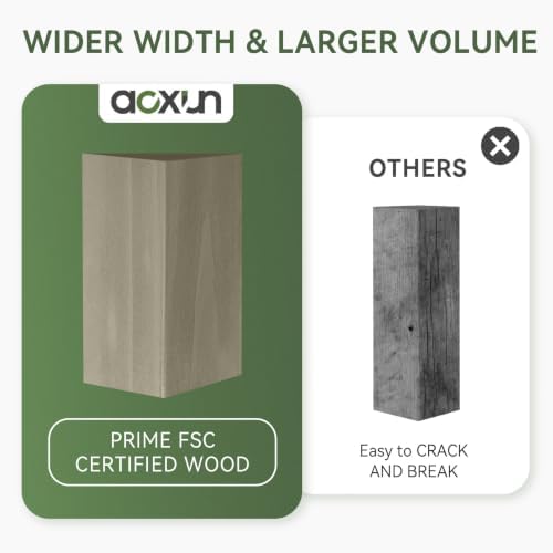 aoxun 8x10 ft wooden greenhouse for outdoors, 6mm, package contents