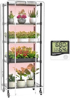 indoor greenhouse with grow lights with 72w, main product view