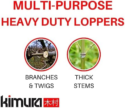 kimura® pro heavy duty garden loppers - 25-37" on a desk or shelf