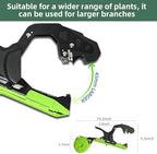 plant tying machine, lightweight plant tying tape tool shown in use