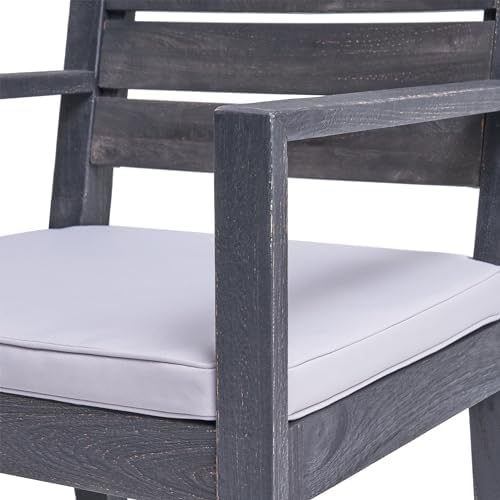 gdfstudio great deal furniture outdoor acacia wood dining on a desk or shelf