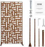 vevor metal privacy screen, 47" w x 76", view 9