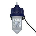 uygalaxy 100w greenhouse film roll up side motor, front angle view