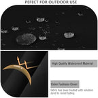 idee-home outdoor bench cushion waterproof, side view