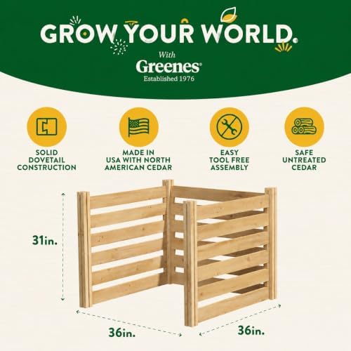 greenes fence premium cedar outdoor air conditioning cover, package contents