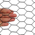 pvc hexagonal poultry netting chicken wire 12" x150', main product view