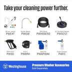 westinghouse epx3100s electric pressure washer, 2100 max psi on a desk or shelf