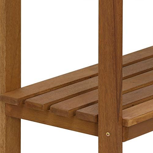 furinno tioman outdoor potting bench with storage shelf, package contents