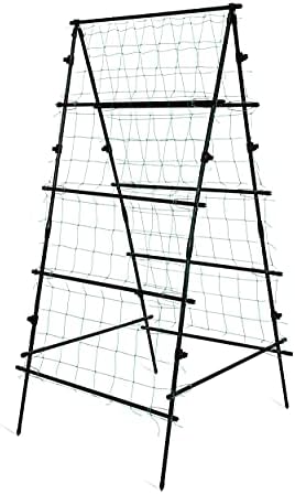 gardener's supply company titan a-frame trellis | strong, close-up detail