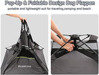 pop up dog tents, plusvivo foldable cool mesh, front angle view