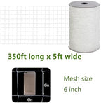toolazy trellis netting 5 x 350 ft shown in use