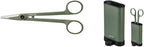 Fiskars Urban Plant Care Small Shears with Holder | For fine cuts on indoor plants, total length 17 cm, stainless steel/plastic, dark green/black, 1075315