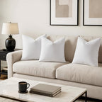 miulee 26x26 euro pillow inserts, set of 2, package contents