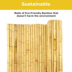 backyard x-scapes bama-bf023 bamboo fencing, 3/4" d x on a desk or shelf
