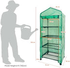 mini greenhouse,4 tier small portable greenhouses kit with, close-up detail