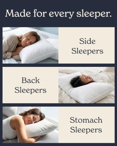beckham hotel collection bed pillows king size set, package contents