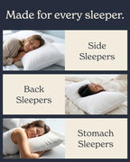 beckham hotel collection bed pillows king size set, package contents