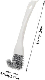 1PC Grill Brush V-Shaped Hook Brush and Scraper Multi-Function Grill Kit Grid Cleaning Brush Kitchen Gadgets