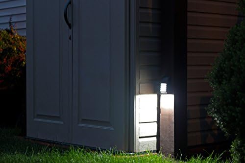 xodus battery operated led deck/stair light, motion sensor on a desk or shelf