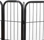 topeakmart 24inx85ft rustproof decorative garden fence outdoor, view 9