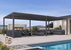purple leaf 92ks outdoor pergola 13' x 25' shown in use
