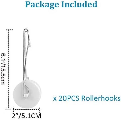 tomato trellis roller hooks with 49.2ft string for, close-up detail