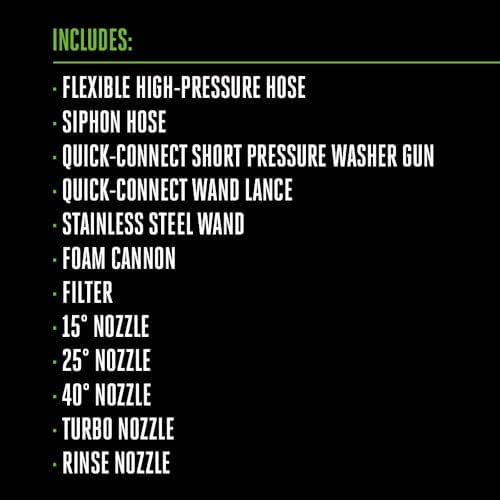 ego power+ electric pressure washer kit, 3200 psi on a desk or shelf