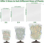 evoio bird netting for garden blueberry bushes fruit showing dimensions